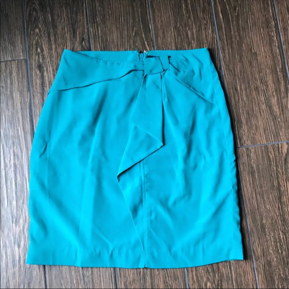 Banana Republic Teal Pencil Skirt